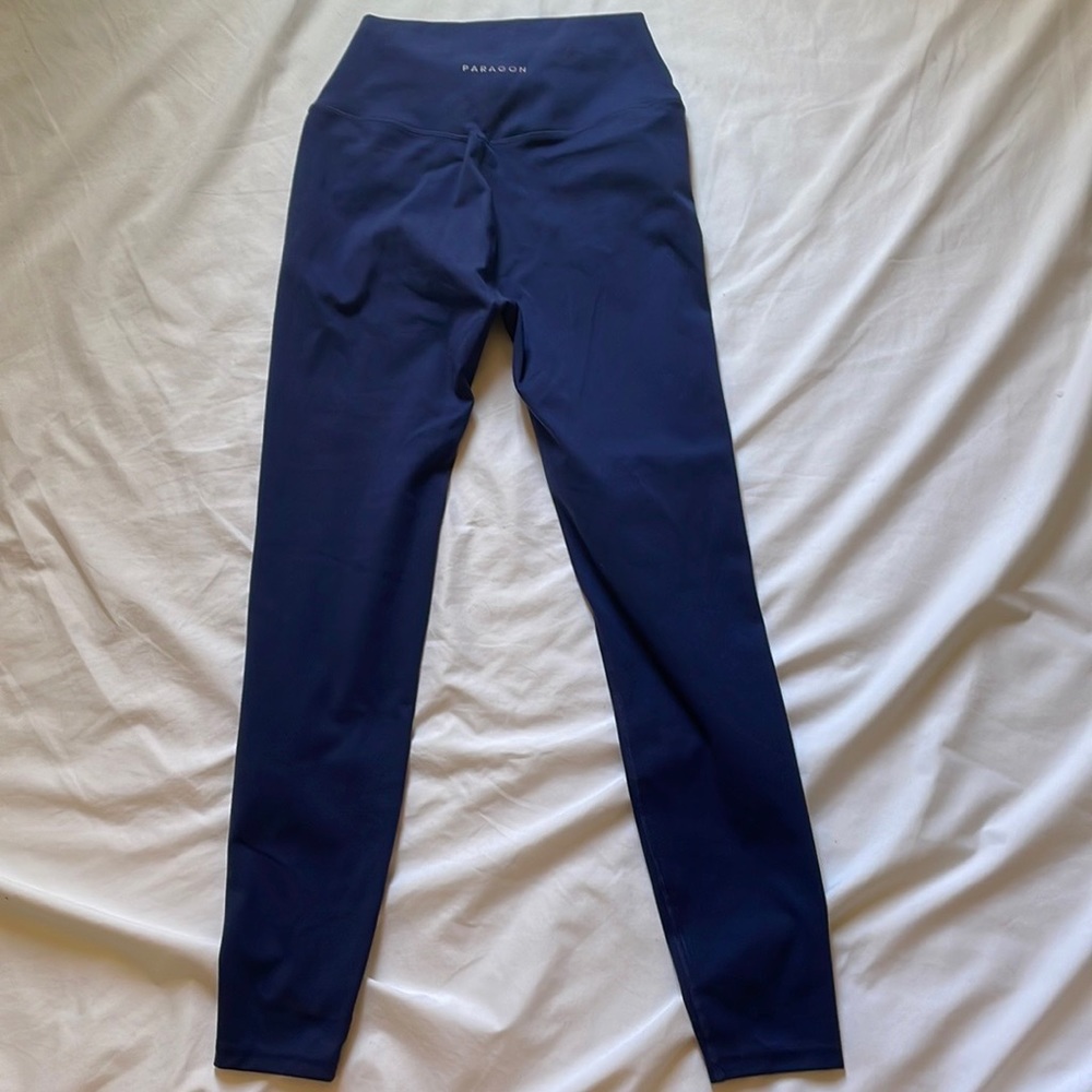 Paragon navy blue leggings size small